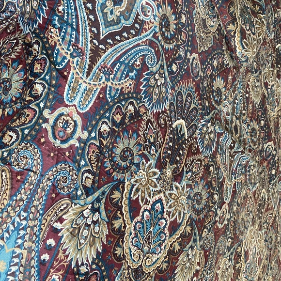 Unavailable ; cotton comforter, Queen, cotton. Earth tones - Picture 3 of 7